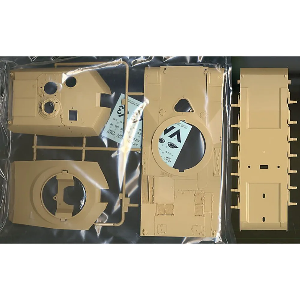 OHS tiiya 35158 1/35 M1A1 Abrams с шахтным плугом военный сборочный AFV модельный Строительный