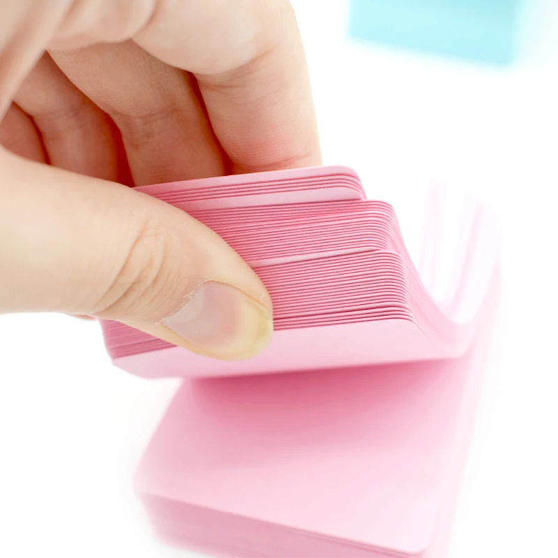 100 шт./компл. крафт бумага цветная сделай сам граффити блокноты карточки для слов