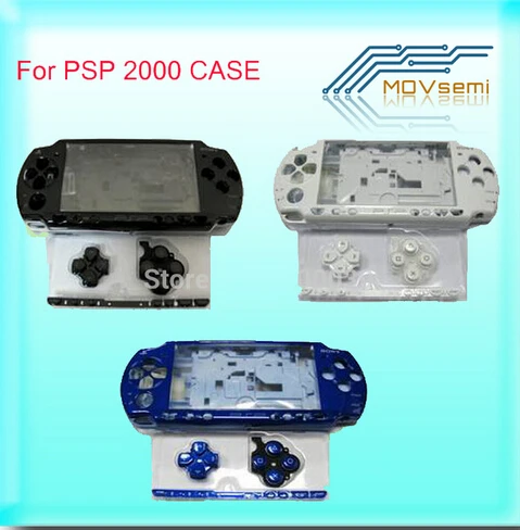 Сменный Чехол для игровой консоли PSP2000 PSP 2000 с полным корпусом и кнопками 14 видов