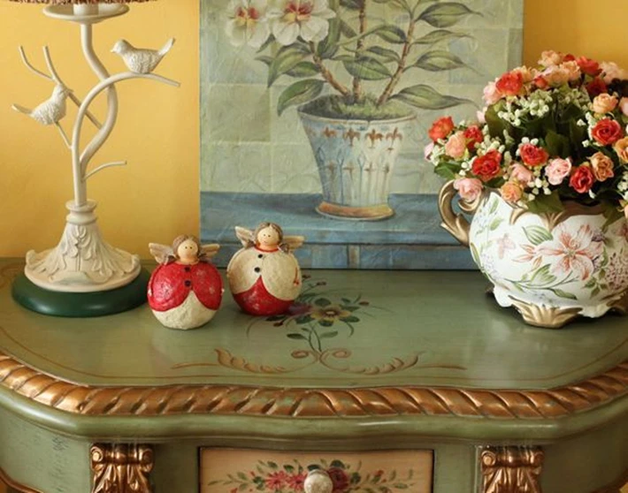 Маленькие фигурки ангелов для домашнего декора 2 шт./компл. свадебный подарок