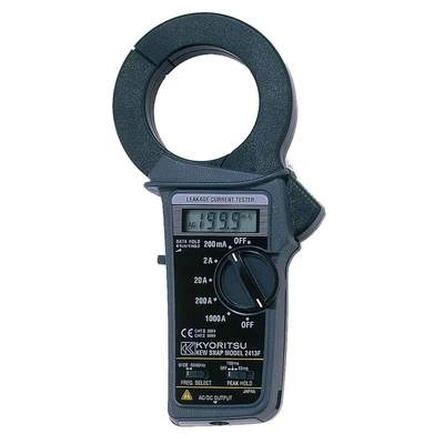 

KYORITSU 2413R Digital Leakage Clamp Meter with True RMS Back light