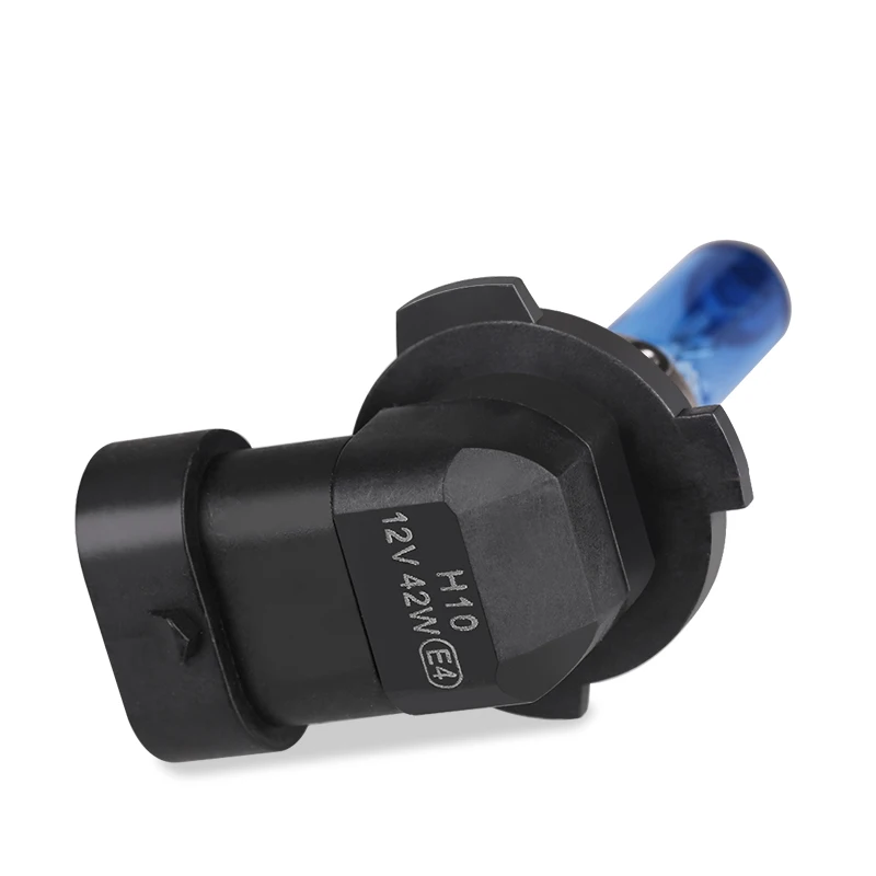 2 шт. автомобильные галогенсветильник лампы H10 12 В 42 Вт 6000K|headlight bulb|super whiteh10 12v |