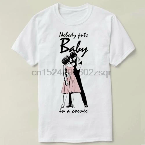 Dirty Dancing DIY Tee Short Sleeve Cotton T-shirt Women and Men | Мужская одежда