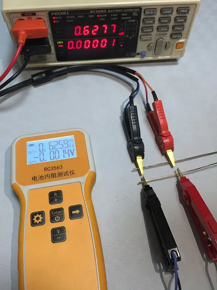 Модель RC3563 тест на внутреннее сопротивление батареи er настоящий четырехпроводный переменный ток внутреннее сопротивление сортировщик свинцово-кислотный литиевый UPS тест