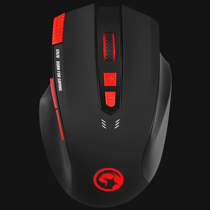 MARVO G928 + G1 игровая мышь и коврик комбо 8 кнопок 7 цветов подсветка проводная