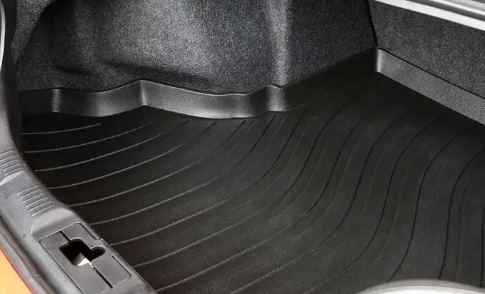 Новейший сверхпрочный 3 D карго-подстилка для багажника резиновый коврик из ПУ Ford