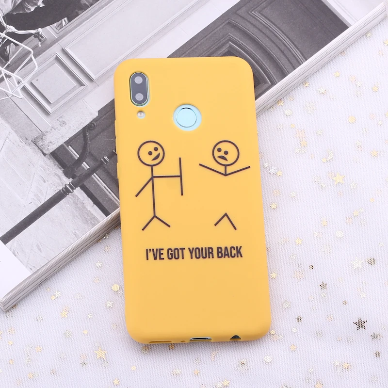 

For Xiaomi Mi Redmi Note 5 6 7 8 9 10 lite Pro Plus Cute Love Quote Got your Back Candy Silicone Phone Case Cover Capa Fundas