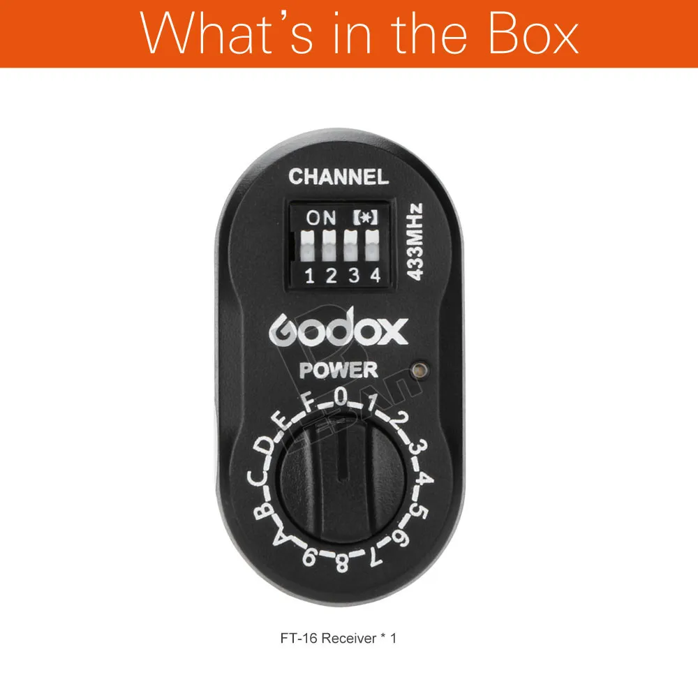 Godox FTR 16 Дистанционное Беспроводное управление питанием Ft приемник для Witstro Ad360 Ad180