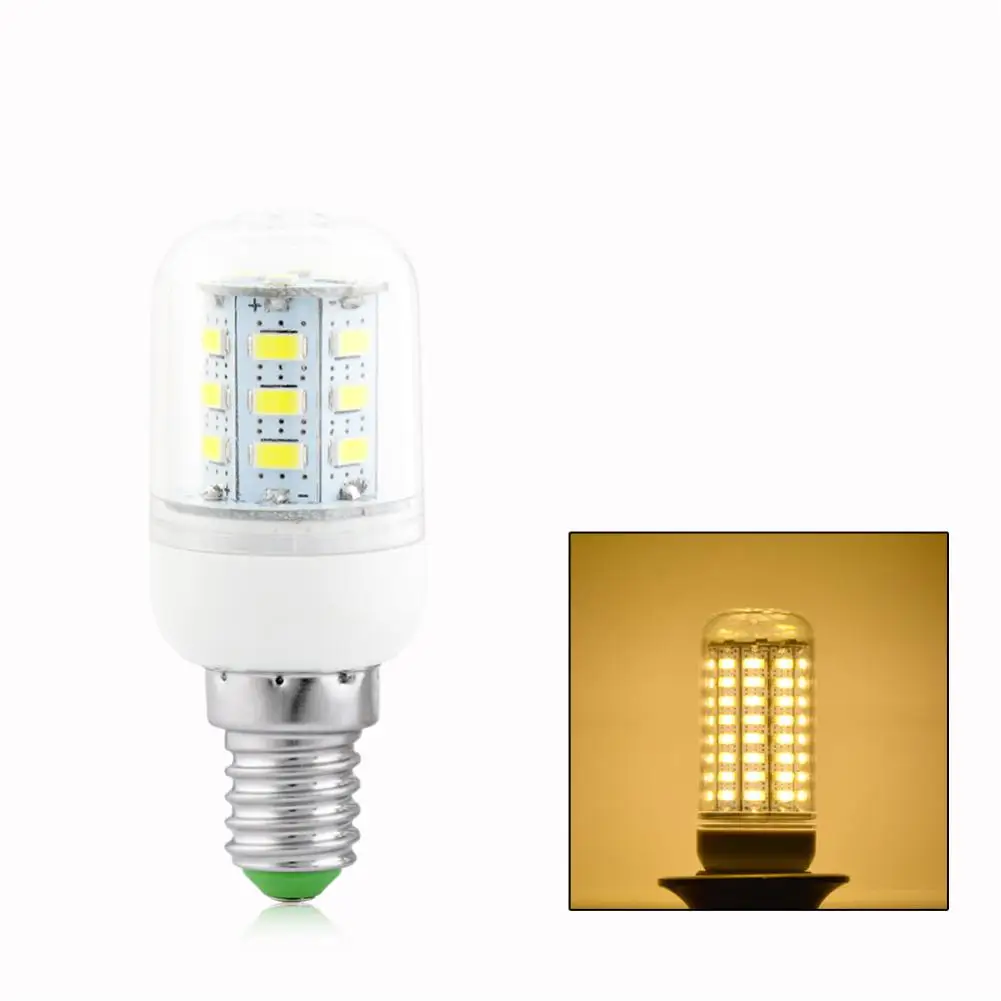 E14 warm white Высокое качество, 220 В, 7 Вт, 9 Вт, 12 Вт, 15 Вт, 20 Вт, 25 Вт, 5730 SMD светодиодный светильник-кукуруза, лампа, теплый белый, холодный белый свет, лампа E27, E14, база для домашнего декора - Испускаемый цвет: E14 warm white