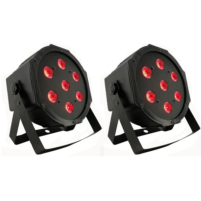 2 шт./лот 7x12 Вт светодиодный PAR прожектор rgbw 4IN1 свет/светодиодный с новой