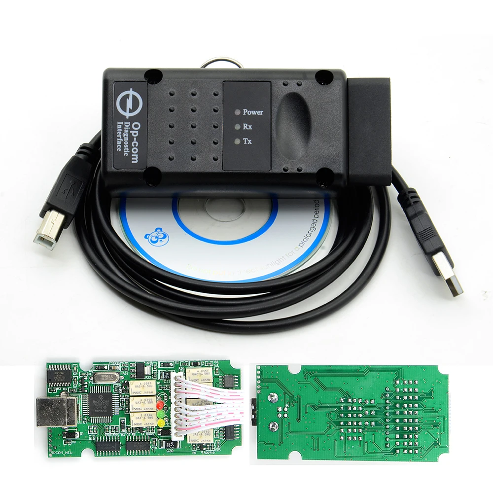 OPCOM V1.99 Профессиональный диагностический инструмент для Opel OP COM с PIC18F458 прошивки