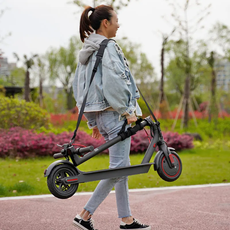 Портативный Электрический скутер ручка ремень Non slip скейтборд ручная для