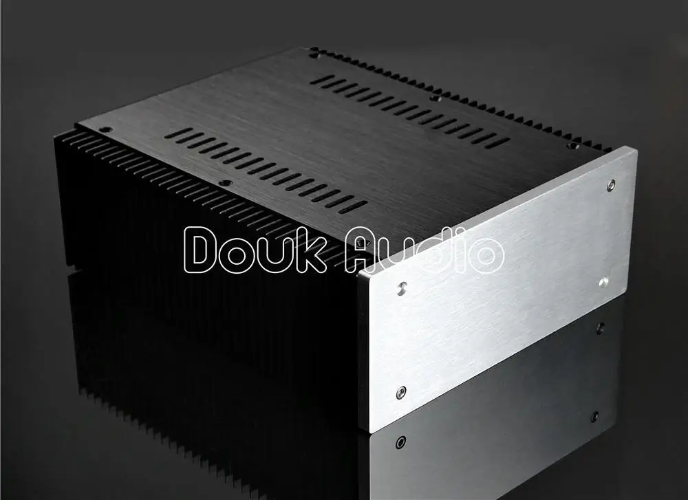 Дук аудио DIY алюминиевый кожух DAC чехол корпус усилителя шасси Новый (W211 * H90
