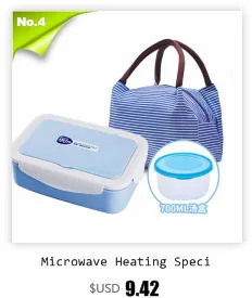 Dropshopping японский, из нержавеющей стали Ланч-бокс Герметичный Тепловой Bento box для детей портативный милый Пикник школьный контейнер для еды