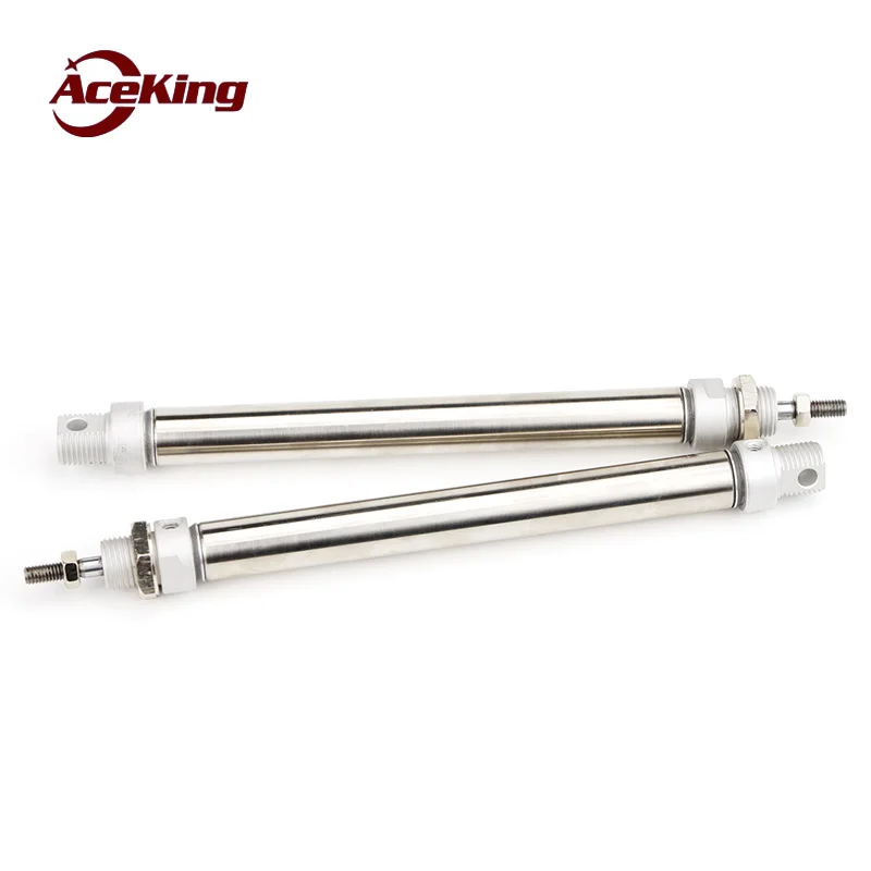 

AceKing Stainless steel mini cylinder MA16x25x50x75/25/32/40/50/63/25/100x125x150x200x300x400x500-S-CA-U long stroke MA16X50