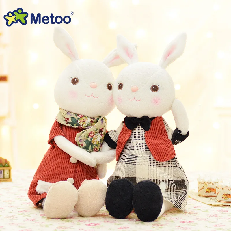 Кукла Metoo мягкие плюшевые игрушки животные для девочек милый мультяшный Кролик