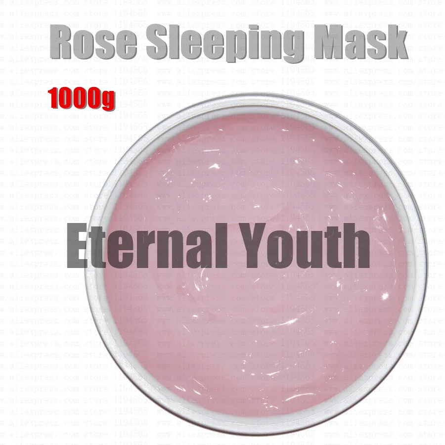1kg Rose Sleep Mask Face Care Moisturizing Whitening Dark Spot Remover Anti Wrinkle Anti Aging Skin Care Disposable Facial Mask