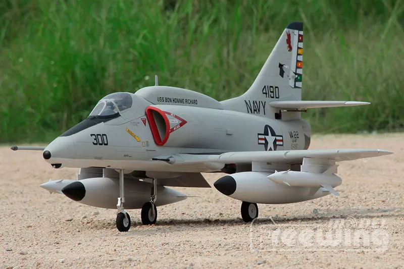Freewing A-4E/F RC EDF Skyhawk самолет 80 мм EDF Vec пульт дистанционного управления PNP модель самолета самолет с неподвижным крылом