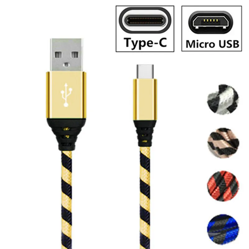 Зарядное устройство с Micro usb кабель типа C для Moto G4 G5 G6 G7 Thiq One Power X LG K10 K8 K7 K4 D690 L90 Stylo 3