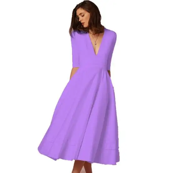 Style 13 TYJTJY винтажное осенне-летнее платье женское повседневное Элегантное Белое Бальное платье женские платья сексуальные длинные вечерние платья с v-образным вырезом размера плюс - Цвет: Style 13