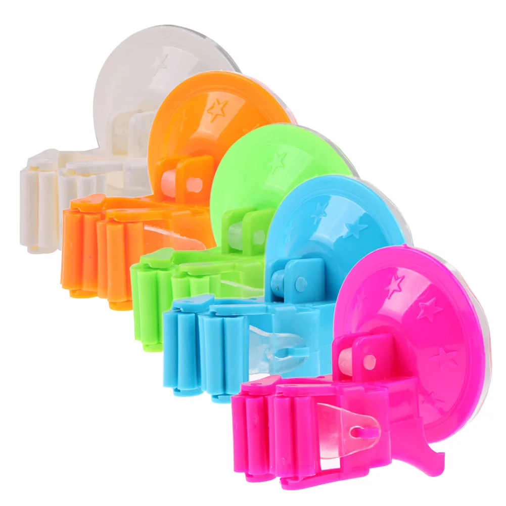 Пластиковый держатель для швабр ванной комнаты вешалка с сукциями домашняя