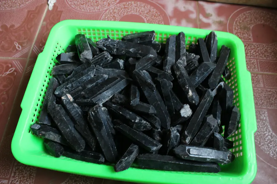 10 кг 22LB Biger натуральный сырой черный темно дымчатый кварцевый кристалл грубый