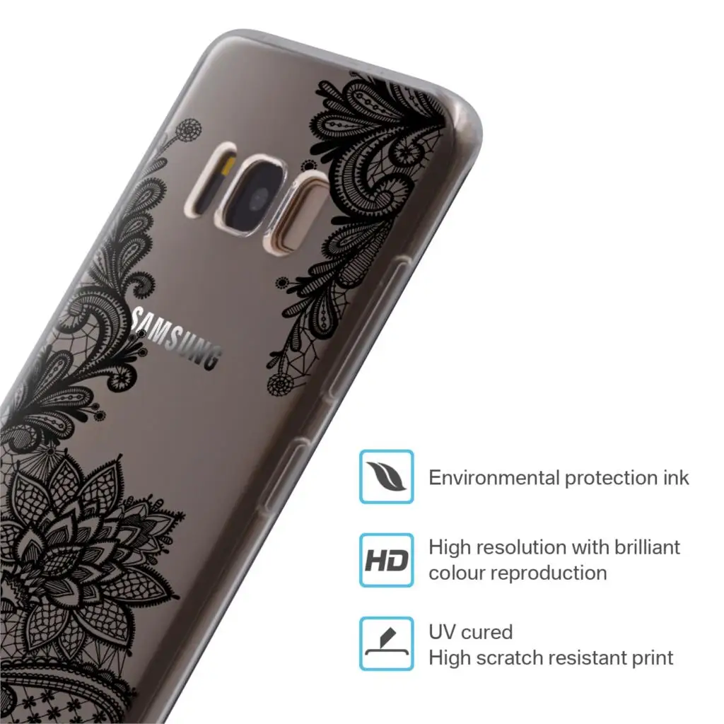 Чехол для Samsung Galaxy S10 S9 S8 Plus S10e J2 Pro J4 J6 EU Edition A8 A6 2018 A5 A7 J3 J5 J7 2017 2016 чехлы с цветами |