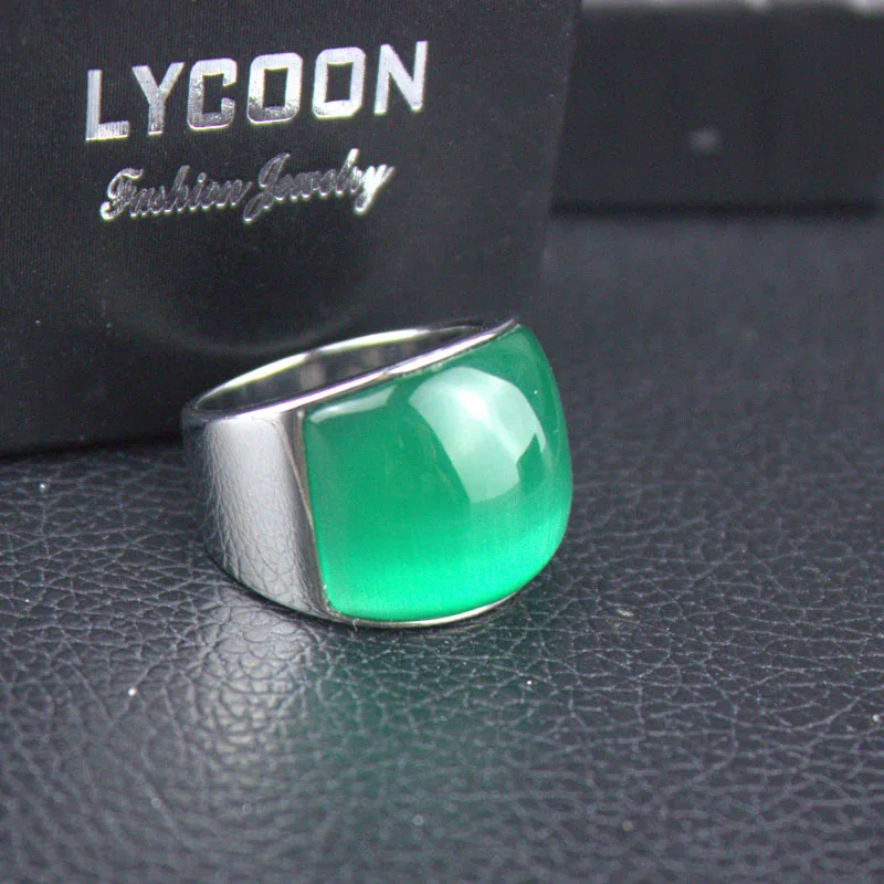 LYCOON высококачественные модные роскошные ювелирные изделия с зеленым опалом