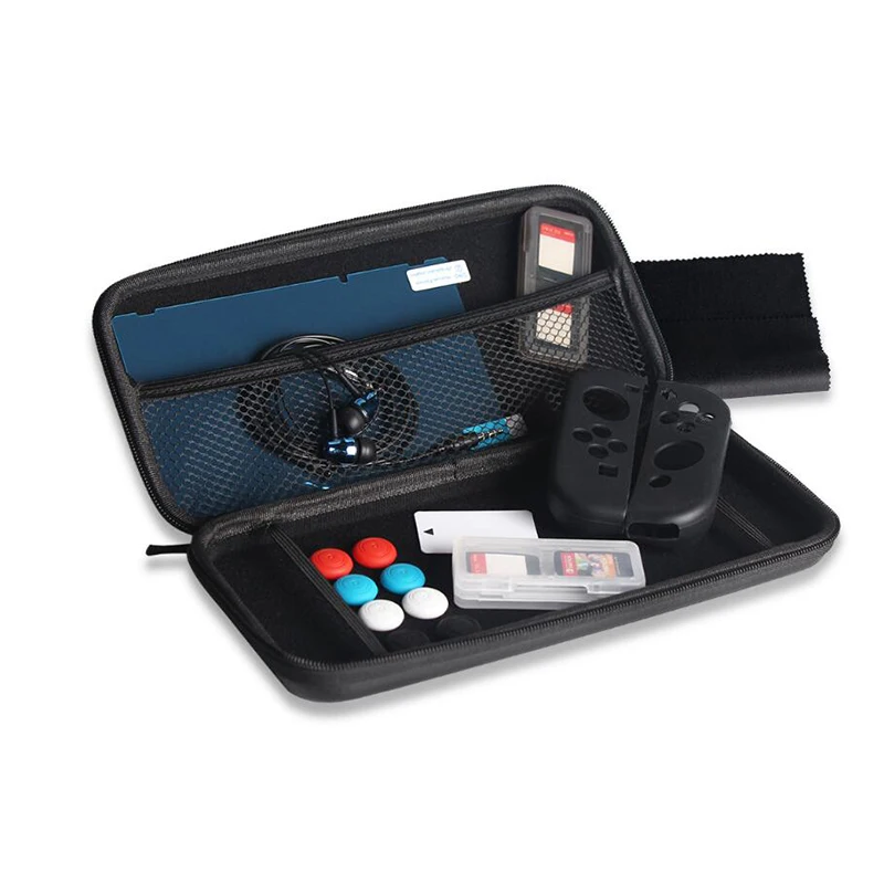 13 в 1 супер игровая принадлежность комплект для переключателя игры Joy-Con Чехлы наушники кожа защитный фильтр комплект для nintendo wii переключатель