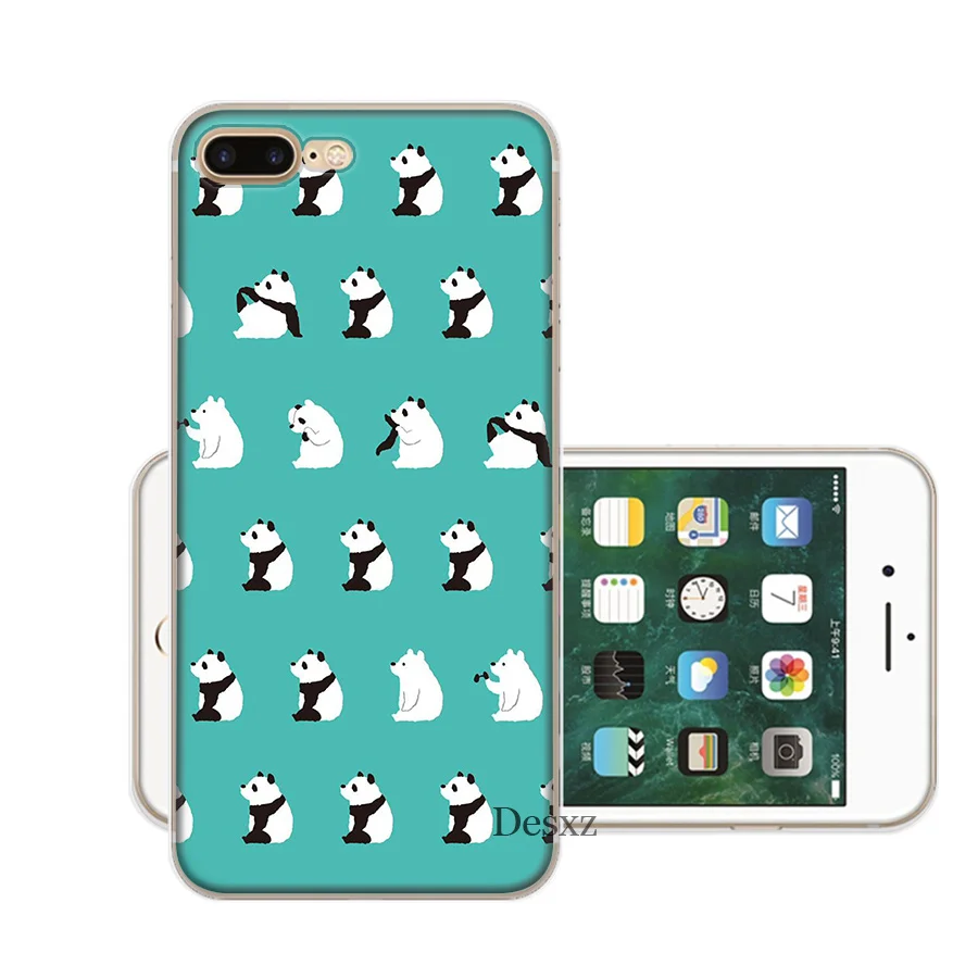 Gerleek чехол для телефона Little Penguin iPhone 6 6s 7 8 Plus 11 Pro X XS Max XR 5 5S SE жесткий