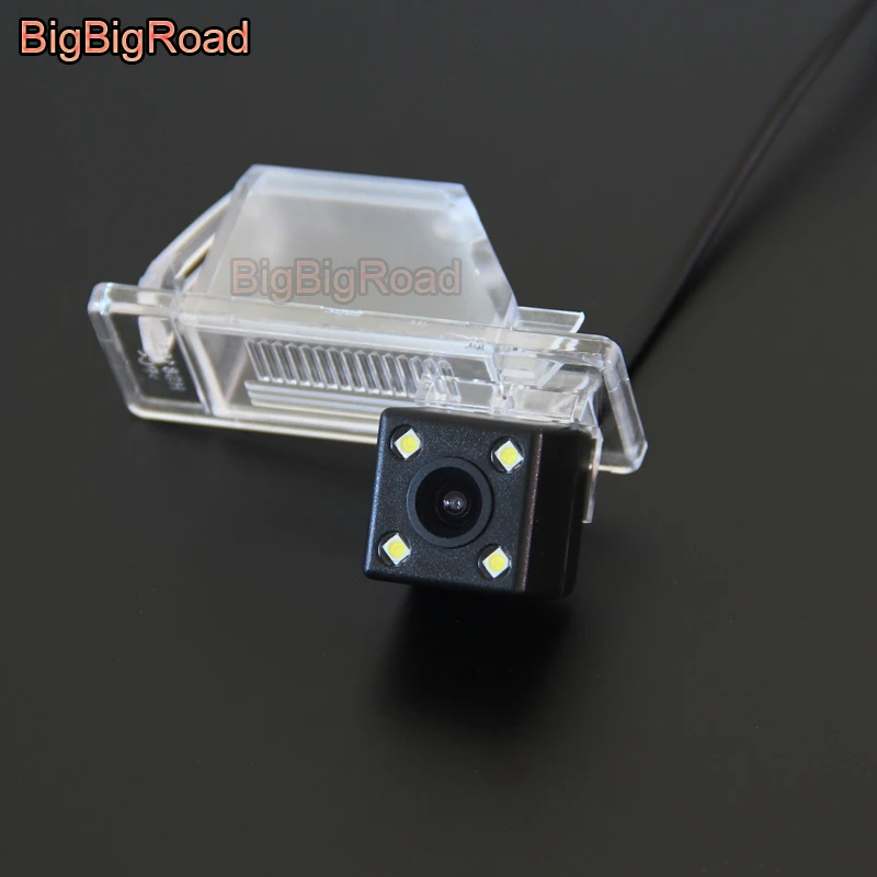 BigBigRoad Car Rear View Reversing Camera For Peugeot 307 Hatchback 307CC 807 night vision waterproof backup Parking | Автомобили и