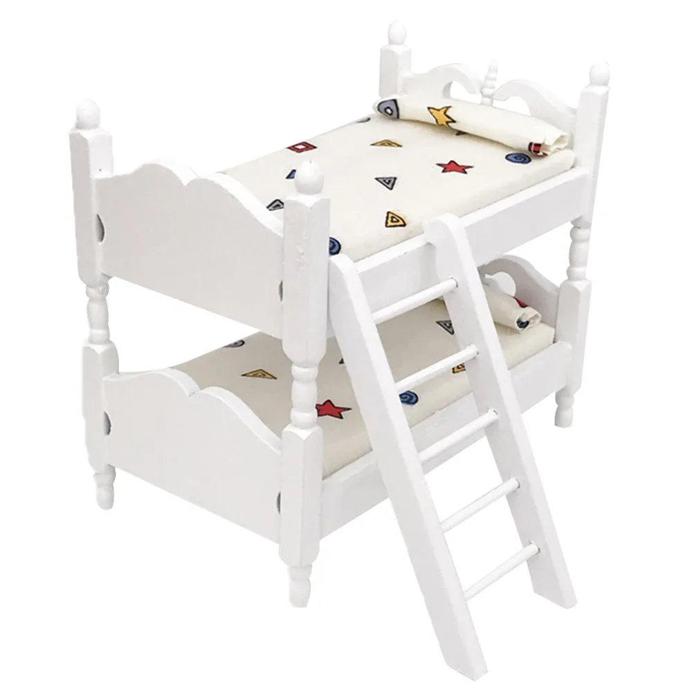 High Quality Cute Mini Dollhouse Furniture Bed Set Miniature Living Room Kids Pretend Play Toy Gift Z0306 | Игрушки и хобби