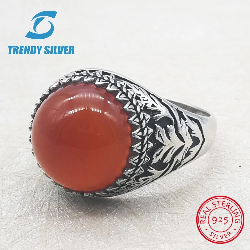 Серебро 925, ювелирные изделия, мужские кольца, мужские аксессуары, бирюзовый драгоценный камень, натуральный оникс, агат,, Трендовое серебро