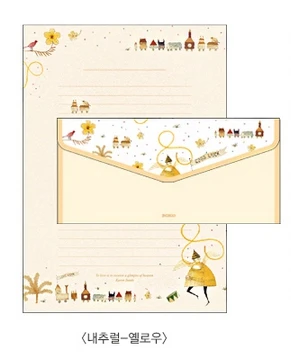 

Набор бумаги и конвертов Gamilike JTEN05