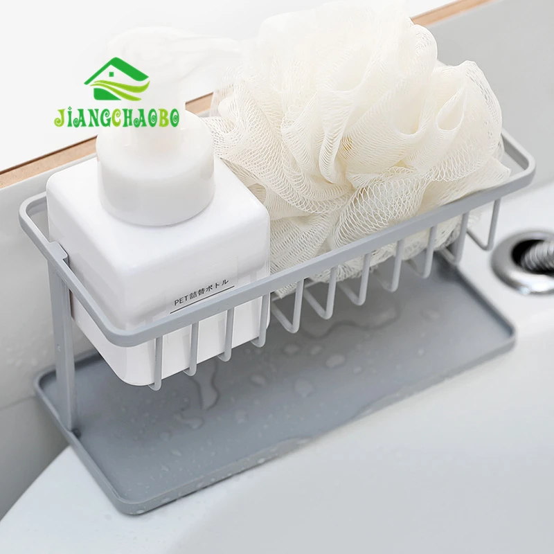 JiangChaoBo двойная губчатая сливная стойка для хранения бытовая кухонная Чистящая