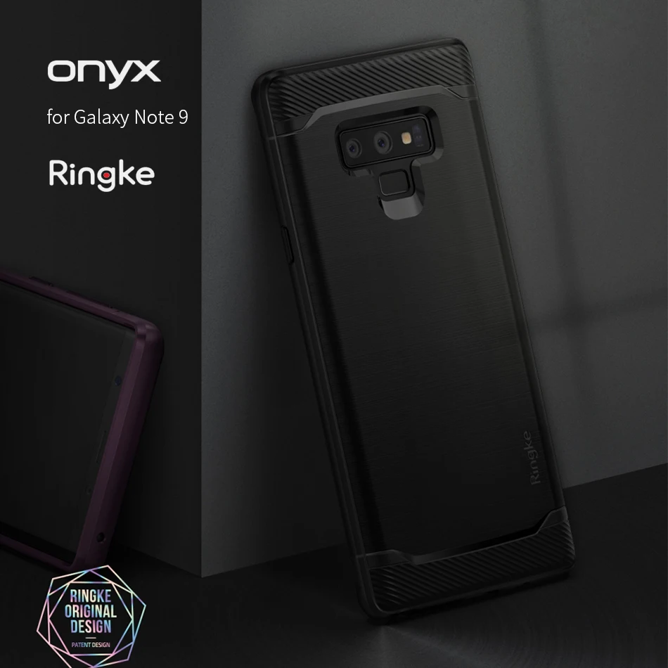 Чехол Ringke Onyx для Galaxy Note 9 прочный нескользящий ТПУ тяжелый ударопрочный чехол samsung