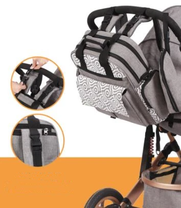 Koop Baby Luier Luiertas Multifunctionele Dubbele Schoudertas Voor Mama Veranderende Organisator Handtas Moeder Tas Waterdicht