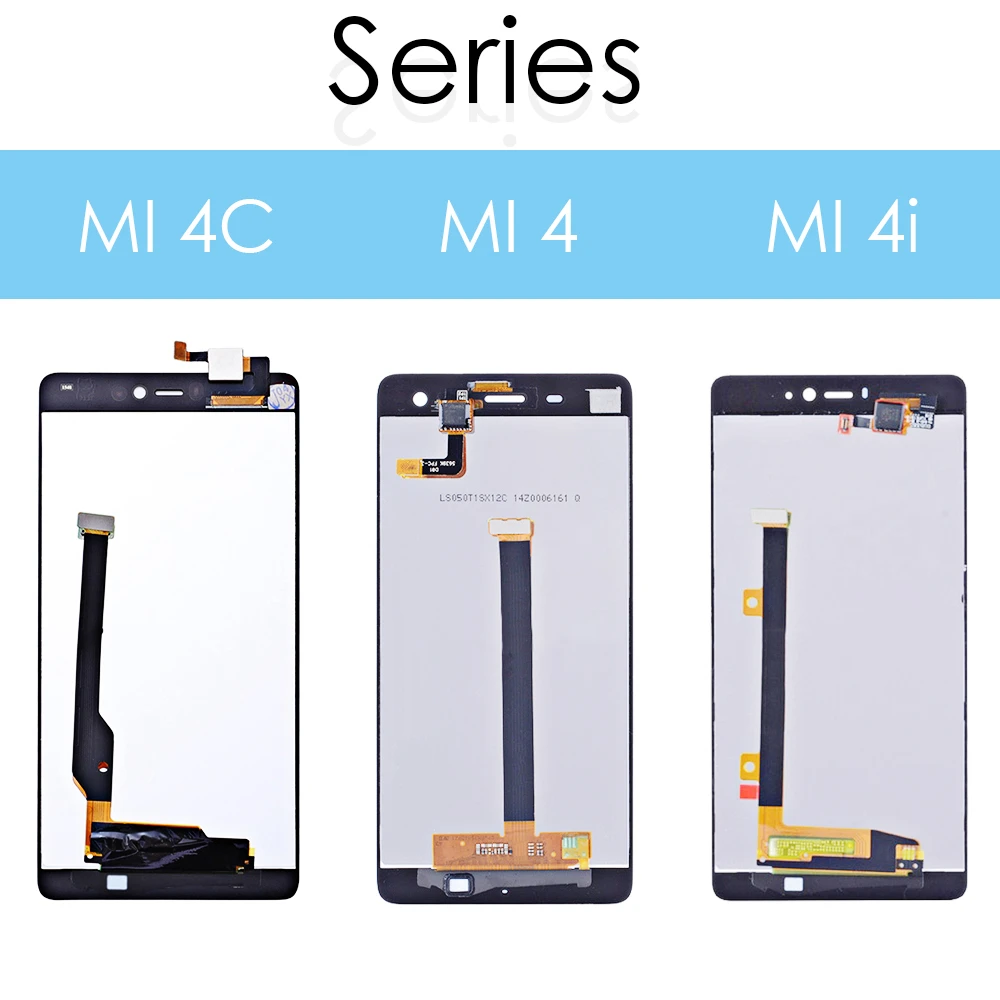 Sinbeda IPS с рамкой для Xiaomi Mi 4/4i/4C ЖК-дисплей сенсорный экран дигитайзер Замена XIAOMI 4 4i