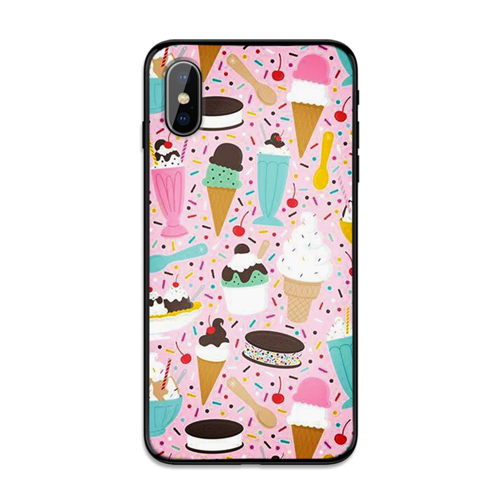 Цветной Мягкий чехол из ТПУ для Apple iPhone 6 6S 7 8 Plus 5 5S SE X XS MAX XR силиконовые