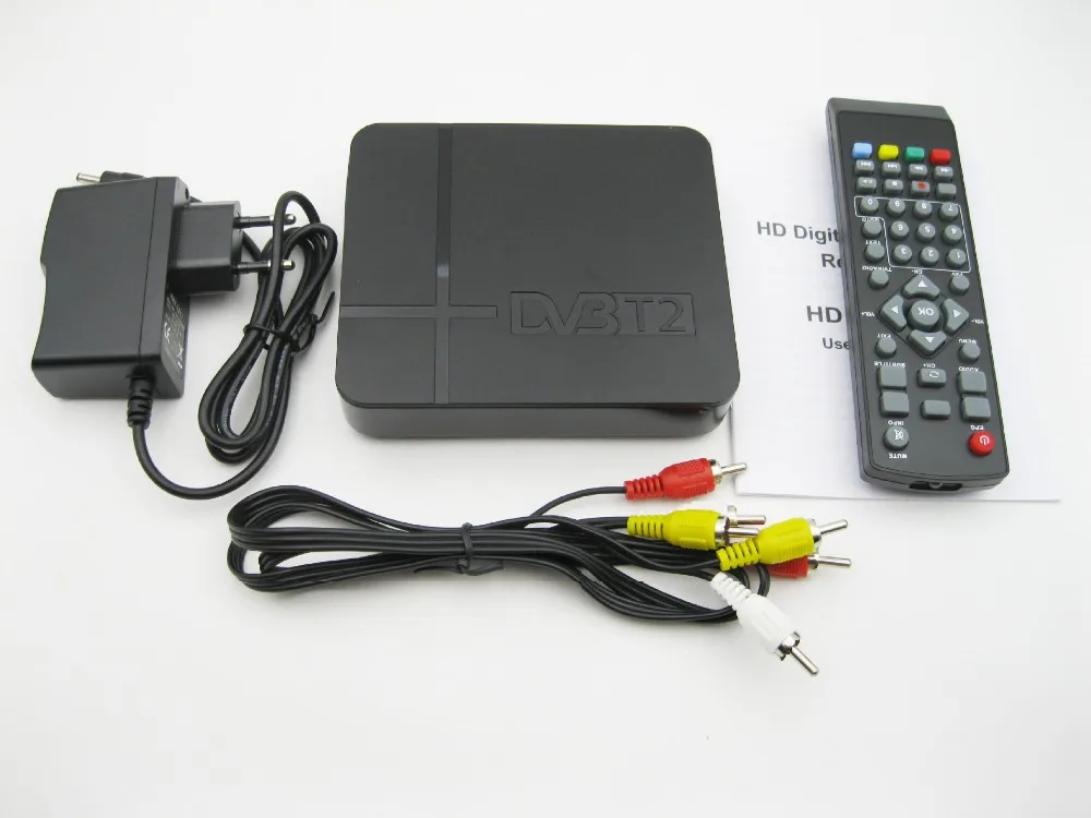 Высокий цифровой ТВ эфирный приемник DVB T2 K2 поддержка youtube FTA H.264 MPEG-2/4 PVR ТВ-тюнер FULL HD 1080P телеприставка