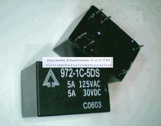 

HOT NEW 972-1C-5DS 5VDC 972-1C-5DS-5VDC DC5V 5V 5A DIP6