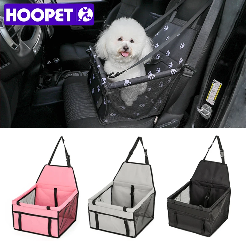 

HOOPET Pet Carriers Car Pet Seat Cover Dog Car Back Seat Carrier Waterproof Pet Mat Hammock Cushion Protector