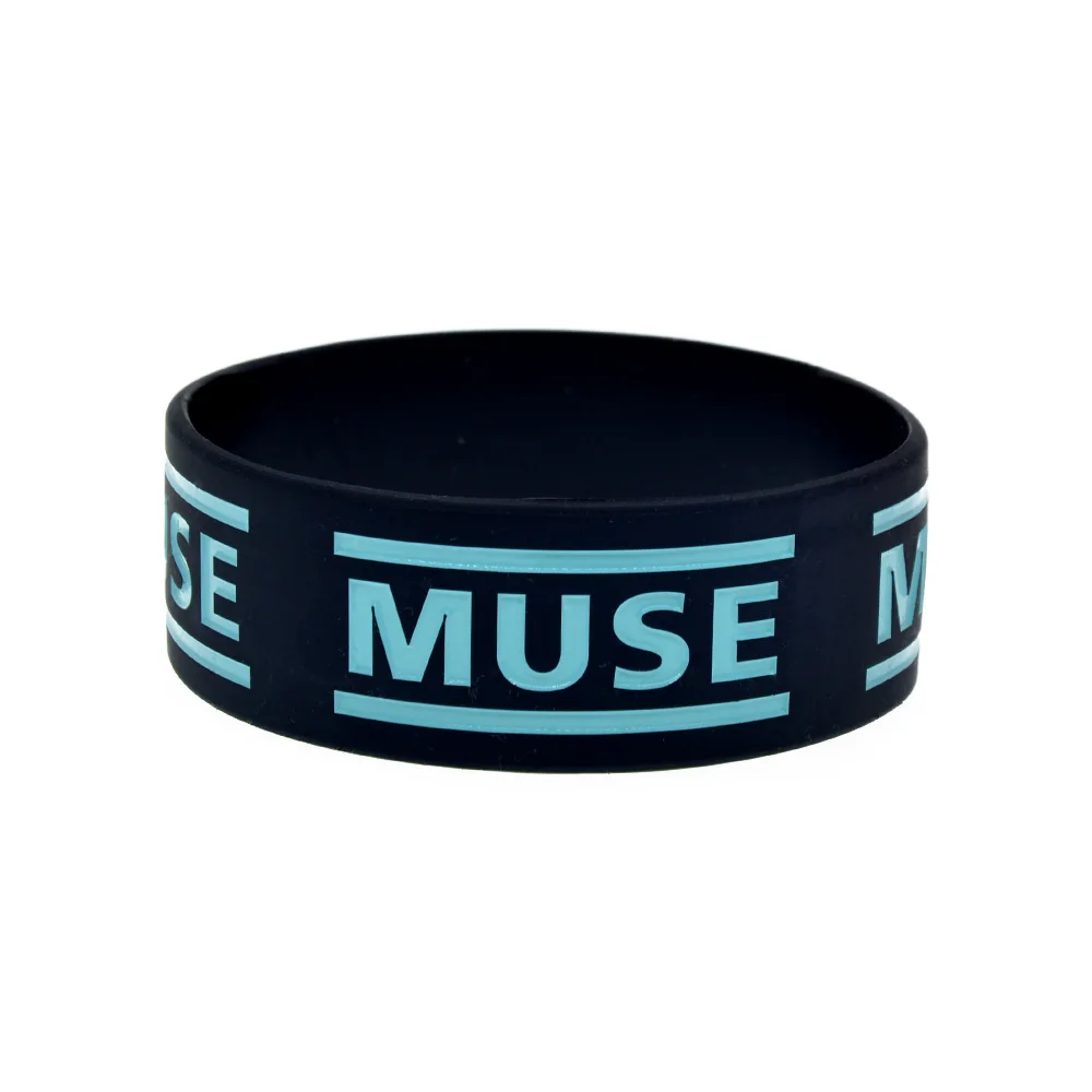1 шт. силиконовый браслет Muse шириной дюйм для музыкальных фанатов|Браслеты с