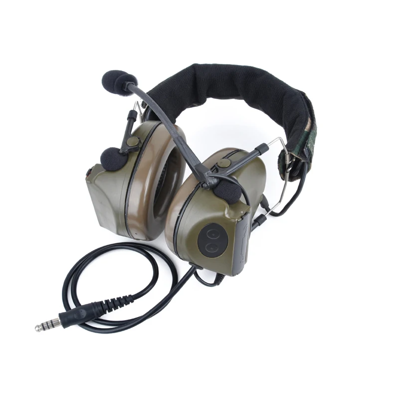 Z041 Z-TAC Comtac II тактический гарнитура Стиль шлем Шум Отмена наушники Airsoft Пейнтбол для охоты - Цвет: FG
