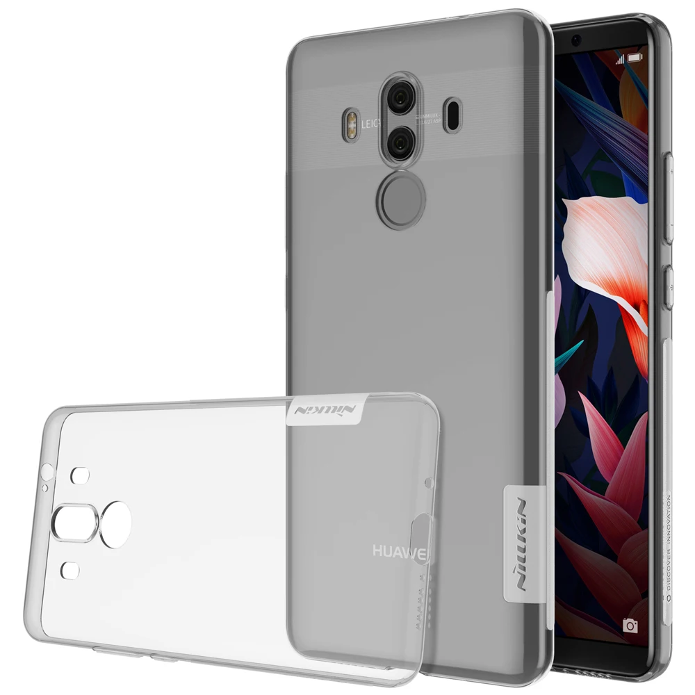 Чехол для huawei mate 10 NILLKIN Ультратонкий Прозрачный чехол из ТПУ с природой pro
