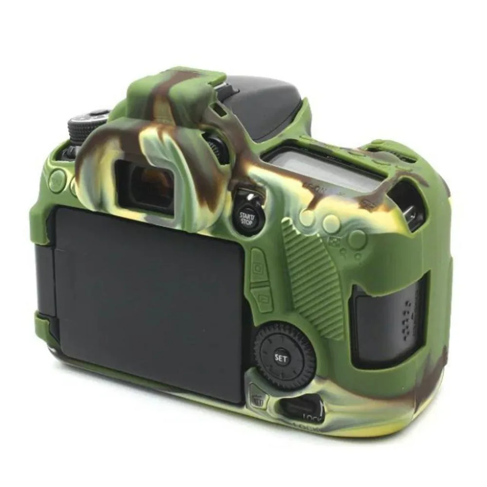 LimitX силиконовая кожа брони чехол защита корпуса для цифровых камер Canon EOS 70D DSLR|for