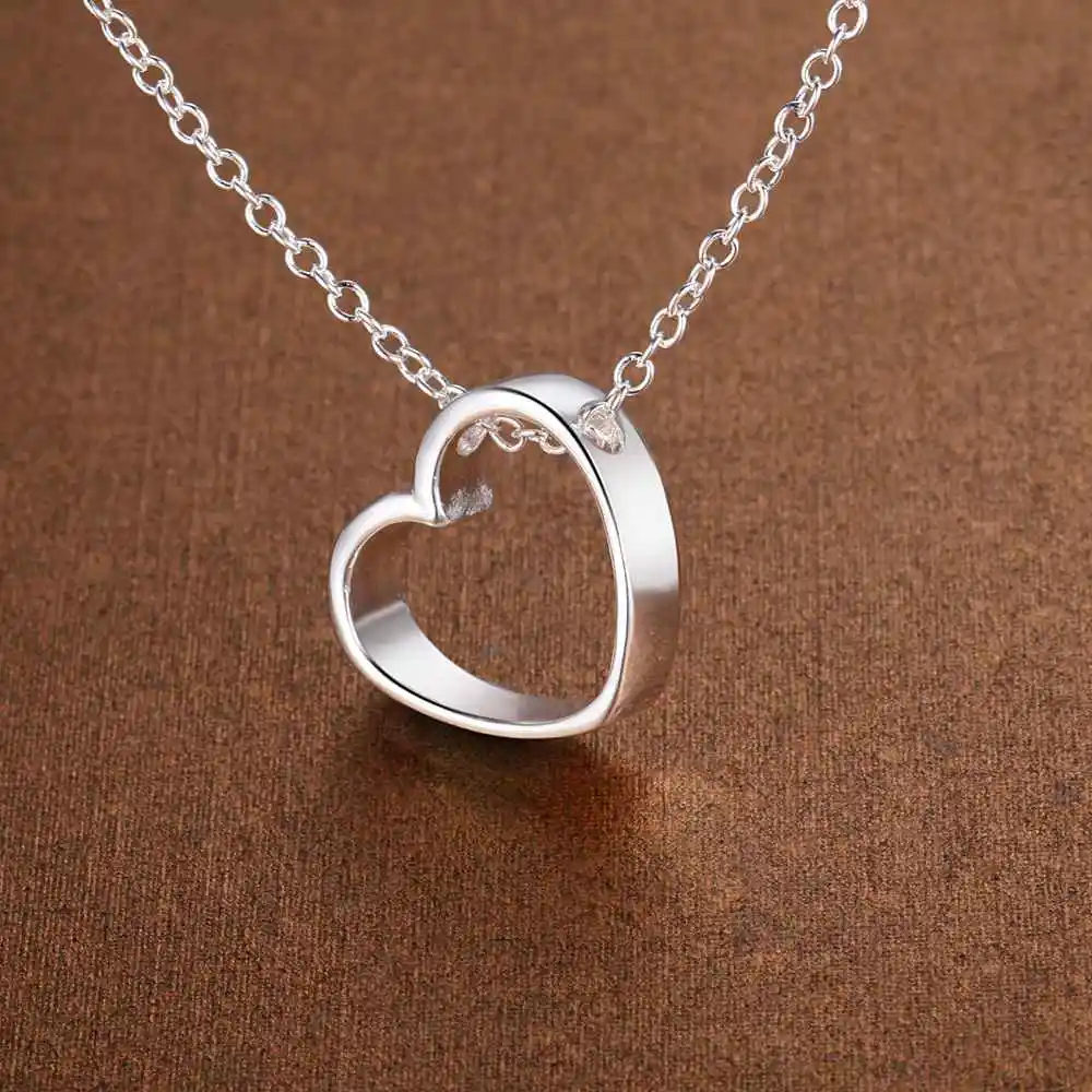 Оптовая продажа очаровательные серебряные подвески для женщин модные ювелирные