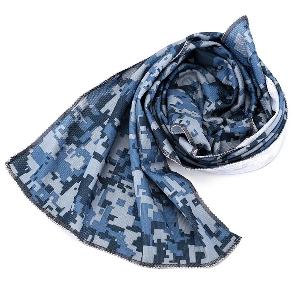 None Sports Полотенце для мгновенного охлаждения камуфляжные полотенца холодной