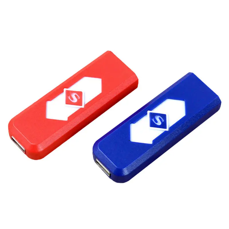 2019New ветрозащитный хороший подарок бездымный USB прикуриватель ветрозащитная