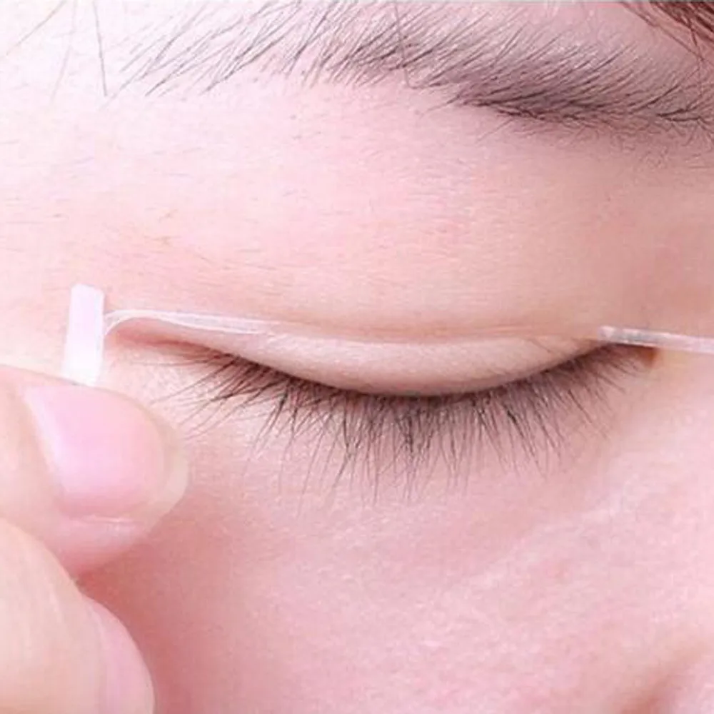 5 листов невидимая волокнистая Двухсторонняя клейкая лента для век технические